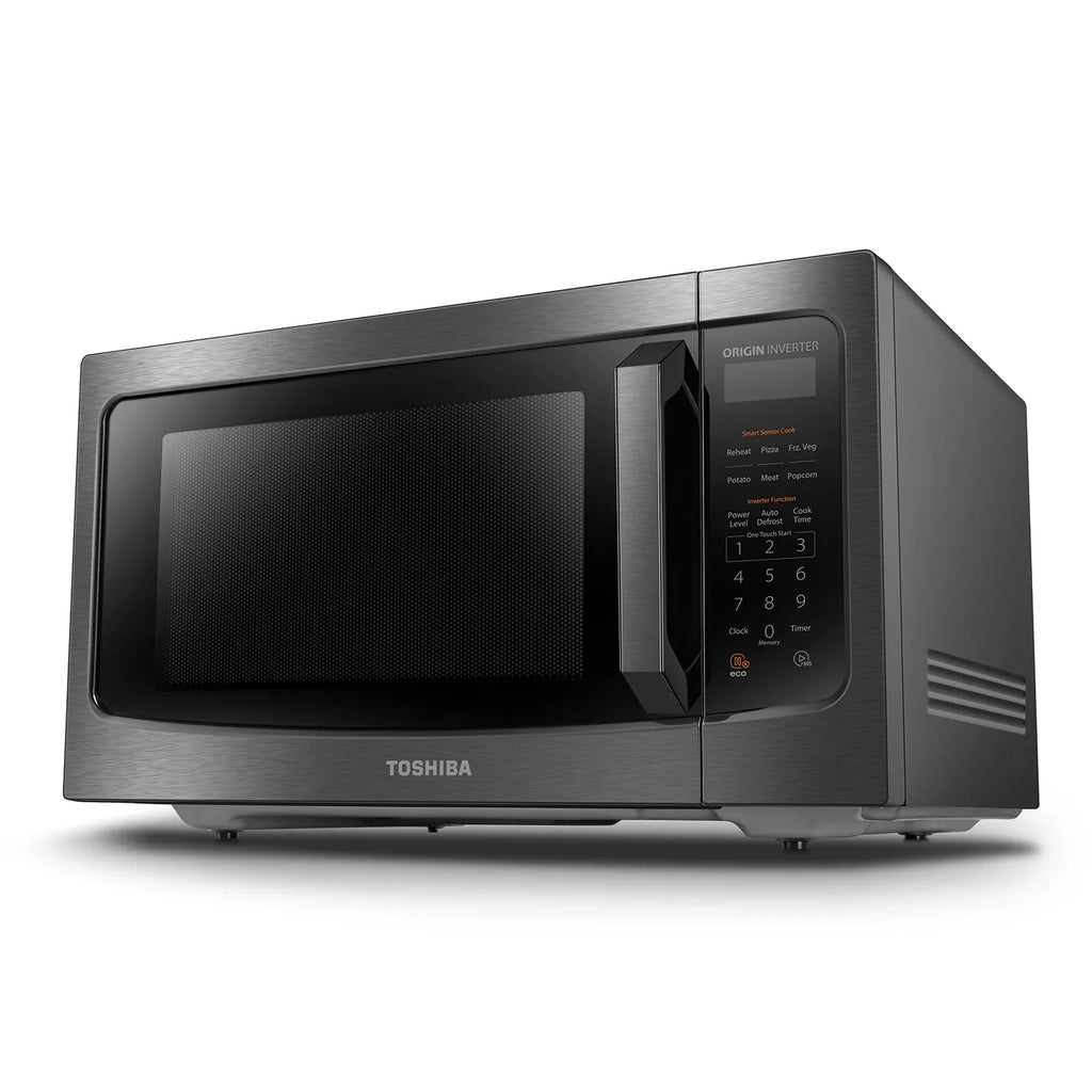 2026 NewToshiba 1.2 cu ft Countertop Microwave Ovens in Stainless Steel