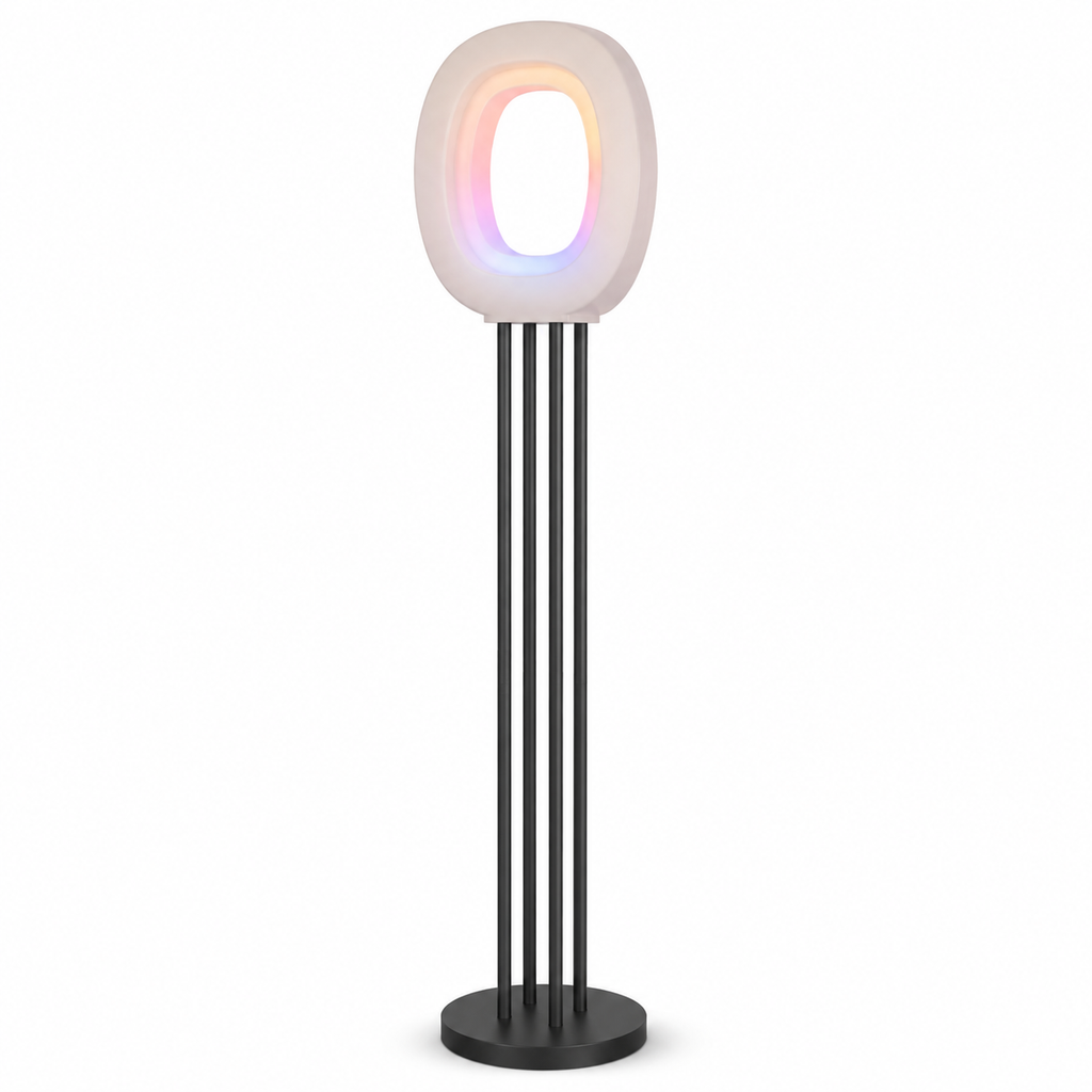 Halo Gradient RGBIC Smart Lantern Floor Lamp, 1400lm, Matter, 1000K-10000K, Music Sync