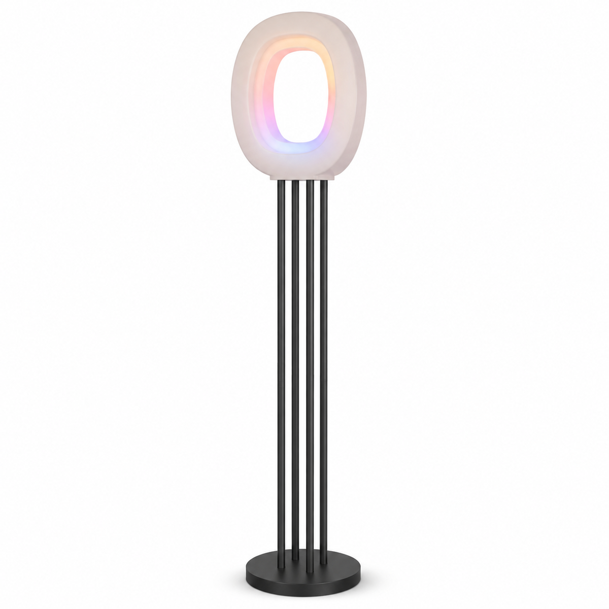 Halo Gradient RGBIC Smart Lantern Floor Lamp, 1400lm, Matter, 1000K-10000K, Music Sync