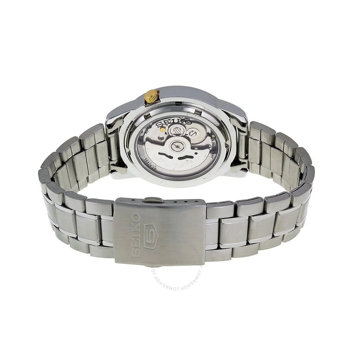 2026 NewSeiko 5 Automatic Black Arabic Dial Stainless Steel Men's Watch SNK063J5