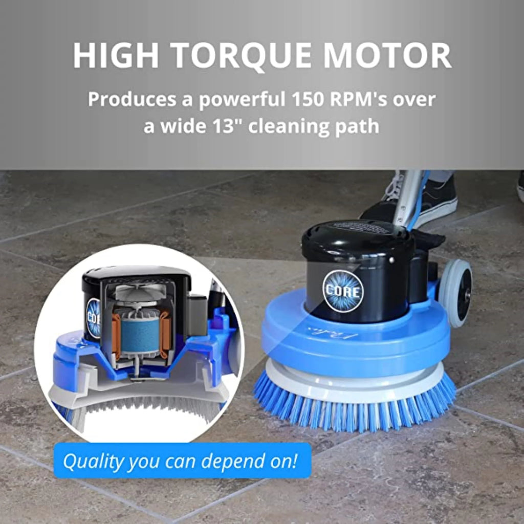 2026 NewProlux Core Heavy Duty Commercial Floor Polisher Buffer Scrubber Machine and 5 Pads