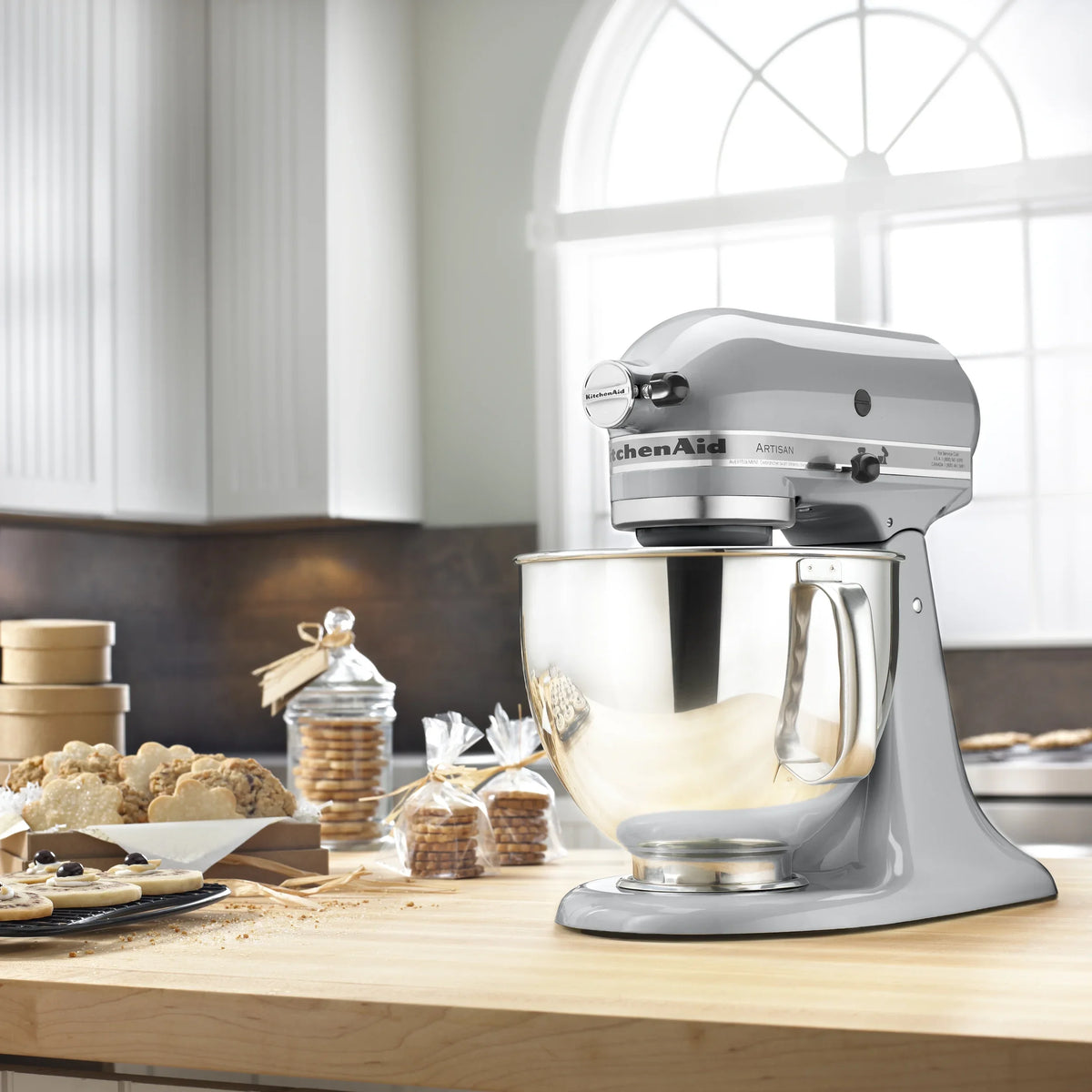 2026 NewKitchenAid Artisan Series 5-Quart Tilt-Head Stand Mixer, Wildflower, KSM156CXWF