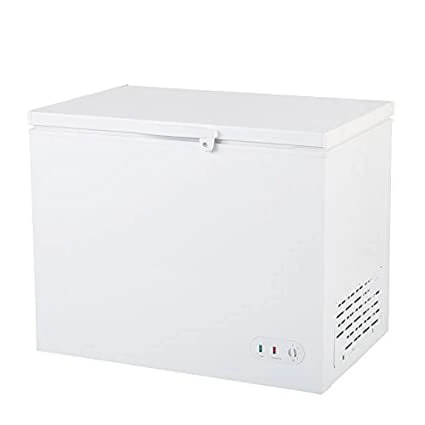 Maxx Cold Chest Freezer with Solid Top, 50"W, 12.7 cu. ft. Storage Capacity, Locking Lid, Garage Ready, in White (MXSH12.7SHC)