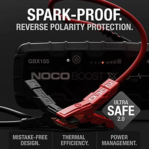2026 NewNOCO Boost X GBX155: 4250A 12V UltraSafe Portable Lithium Jump Starter