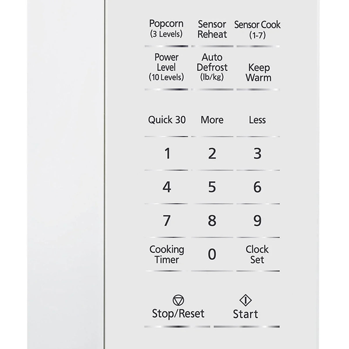 2026 NewPanasonic New 1.3 Cu. ft. 1100W Genius Sensor Countertop Microwave Oven in White