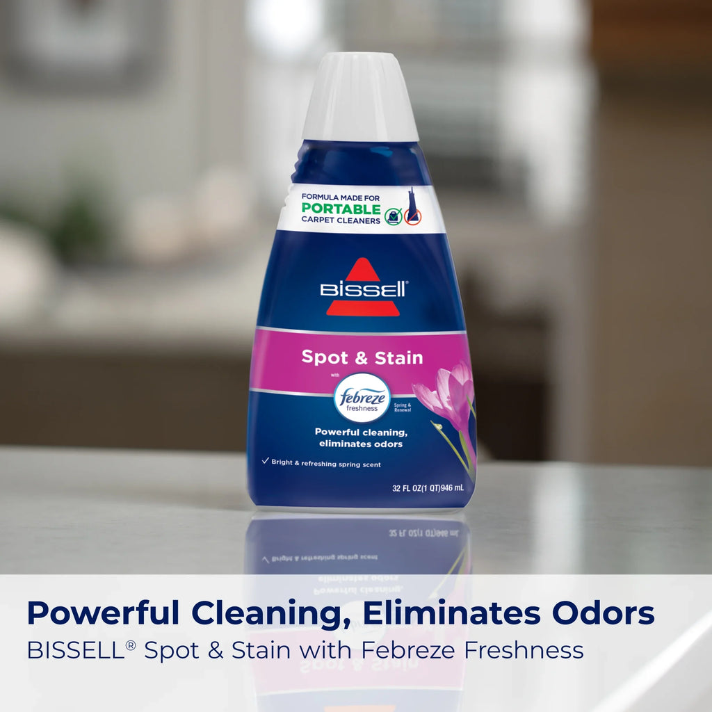 2026 NewBISSELL Little Green Portable Deep Cleaner, for Carpet, Upholstery, and Auto, Lightweight, Strong Suction, Large Tank Capacity, 3369, Green