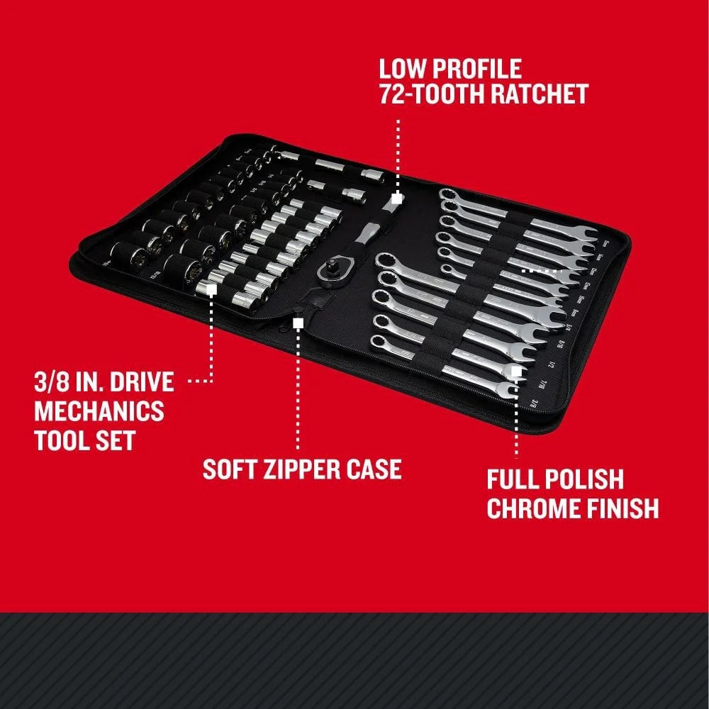 Craftsman Mobile Mechanics Tool Set, 47Pc