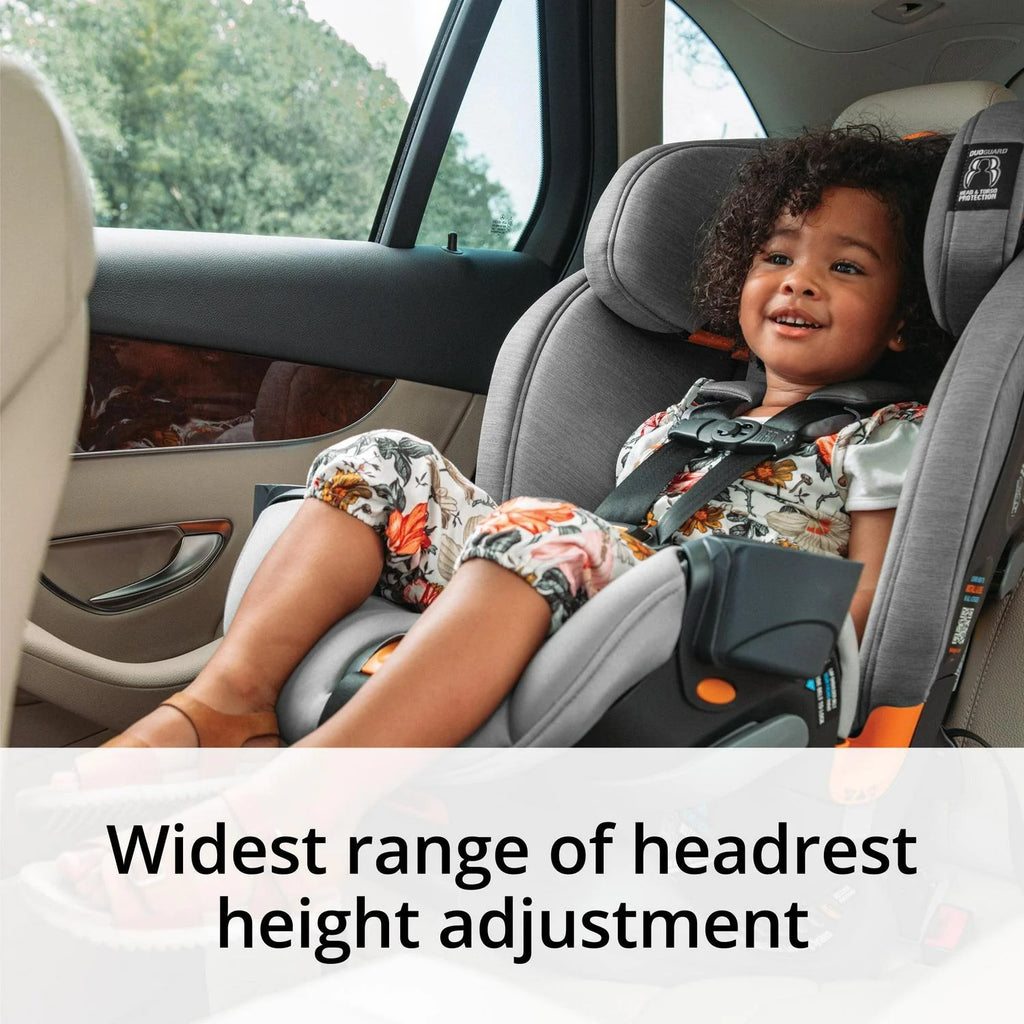 2026 NewChicco OneFit ClearTex All-in-One Car Seat - Slate (Grey). New