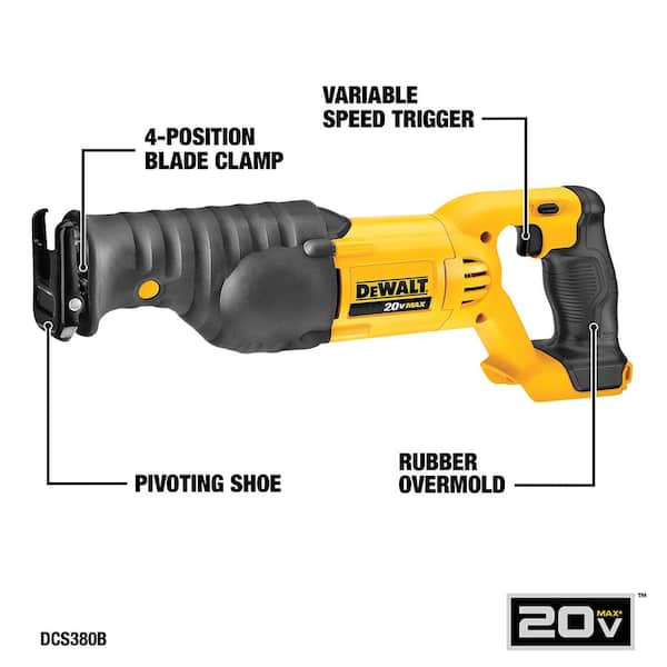 20V MAX Cordless 10 Tool Combo Kit, (2) 20V 2.0Ah and (1) 20V 5.0Ah Batteries, and Charger