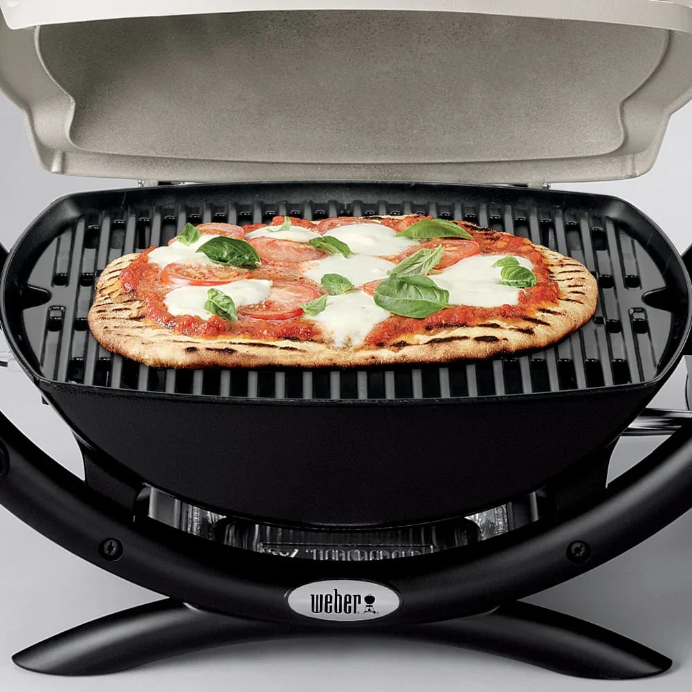2026 NewWeber Q 1000 1-Burner Portable Gas Grill, Titanium