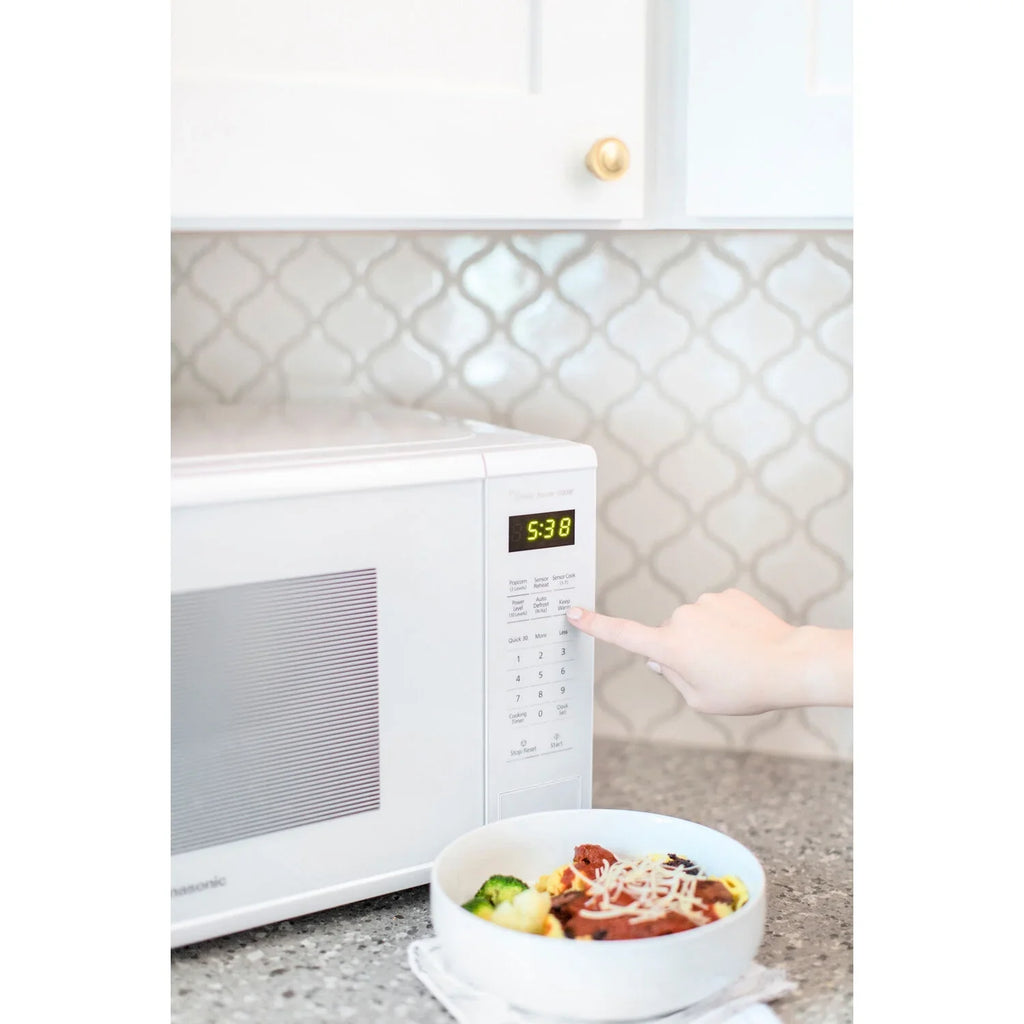 2026 NewPanasonic New 1.3 Cu. ft. 1100W Genius Sensor Countertop Microwave Oven in White