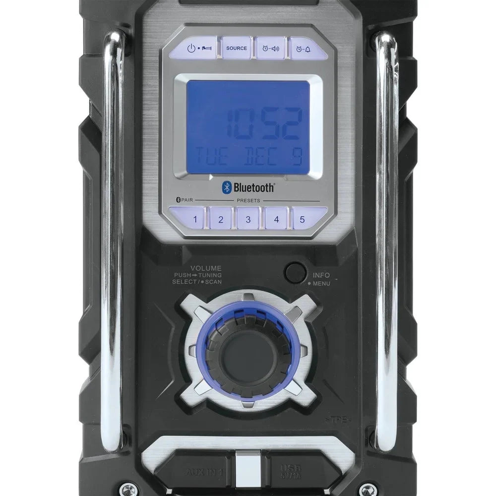 2026 NewMakita XRM06B Bluetooth Cordless Job Site Radio, Black