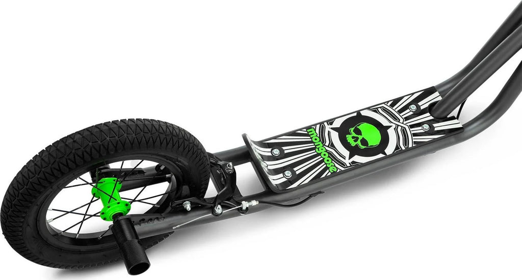 2026 NewMongoose Expo Scooter. 12-inch wheels. ages 6 and up. grey