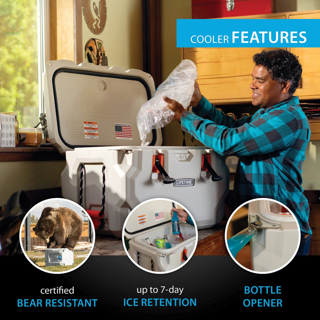 Lifetime 48 Quart High Performance Cooler 91209