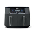 2026 NewNinja Foodi 8 qt 2-Basket Air Fryer, Black - DualZone Technology, Smart Finish