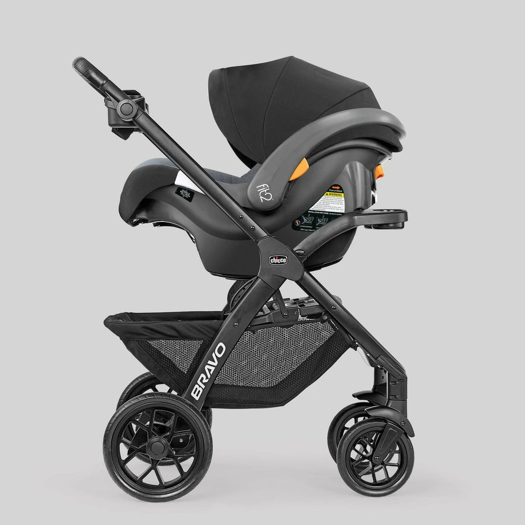 2026 NewChicco Fit2 Adapt Infant & Toddler Car Seat - Ember (Black). New