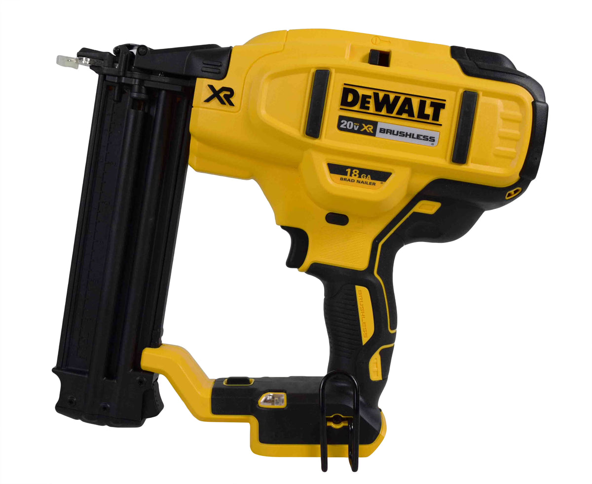 DEWALT DCN680B 20V MAX 18-Gauge Cordless Brad Nailer -C Brushless Motor, Tool-Free Adjustments (Bare Tool)