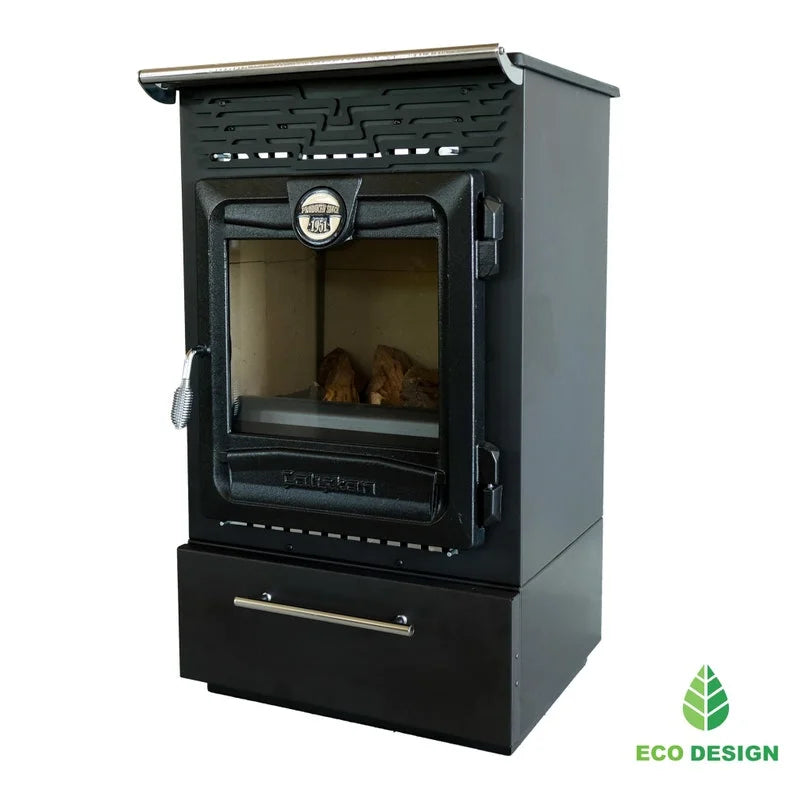 Indoor Multifunctional Wood Burning Stove with Box, Overtop Cooking Stove, Wood Burning Stove, Fire Pit, Tiny House, Fire Place, Farm House