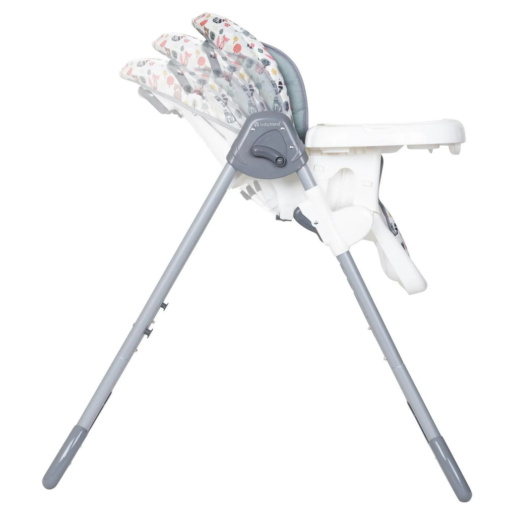 2026 NewBaby Trend Sit Right 3-In-1 High Chair. Forest Party