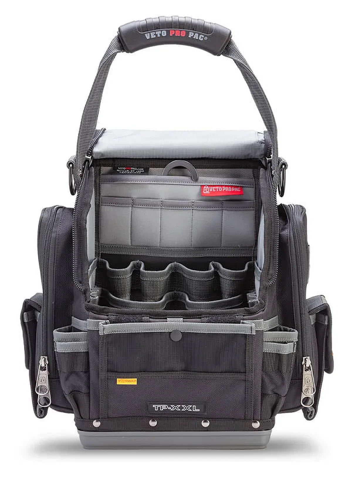 2026 NewVETO Padded Tool Bags, Polypropylene Plastic Black