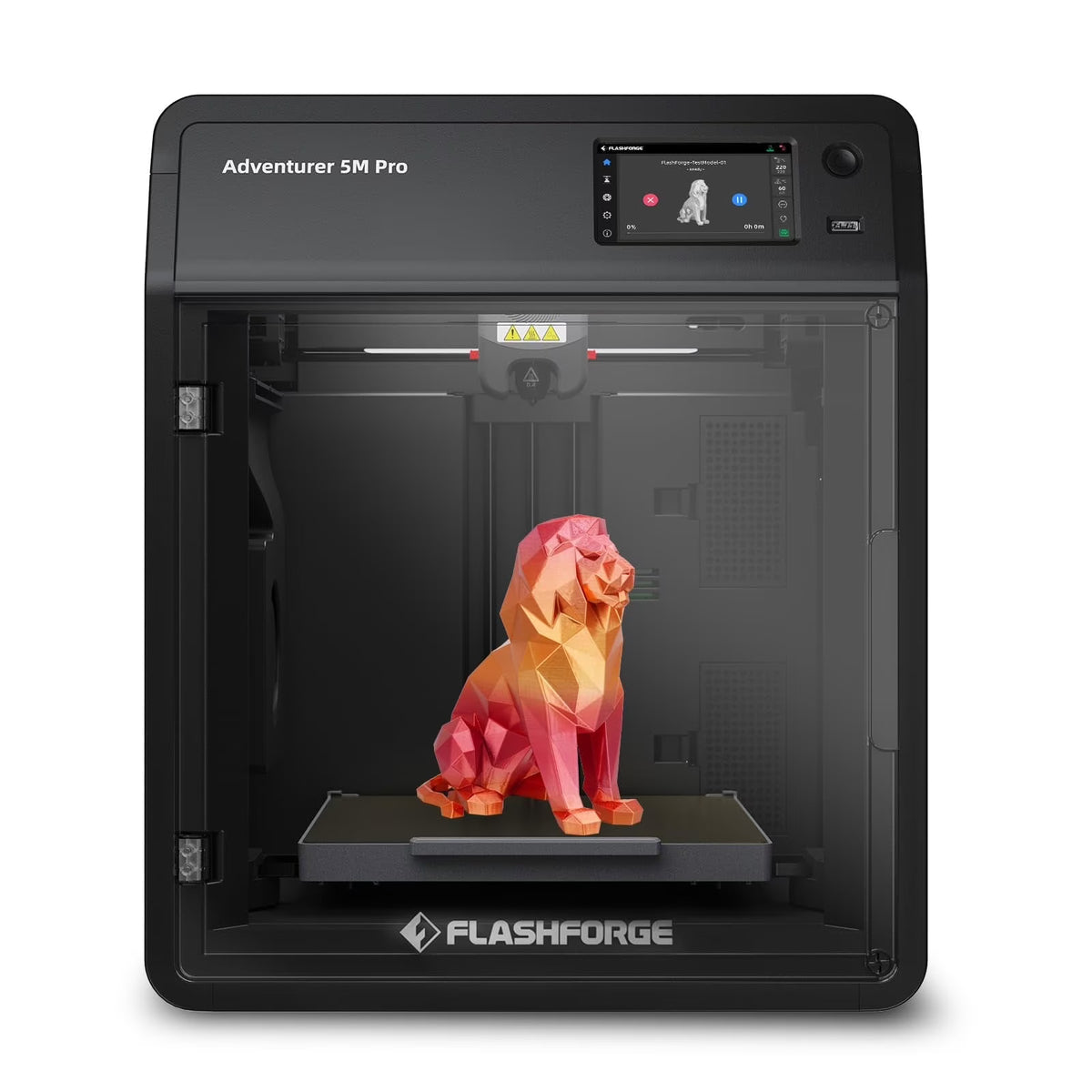 2026 NewFlashforge Adventurer 5M 3D Printer, Fully Auto Leveling & 600mm/s High Speed Printing, Black