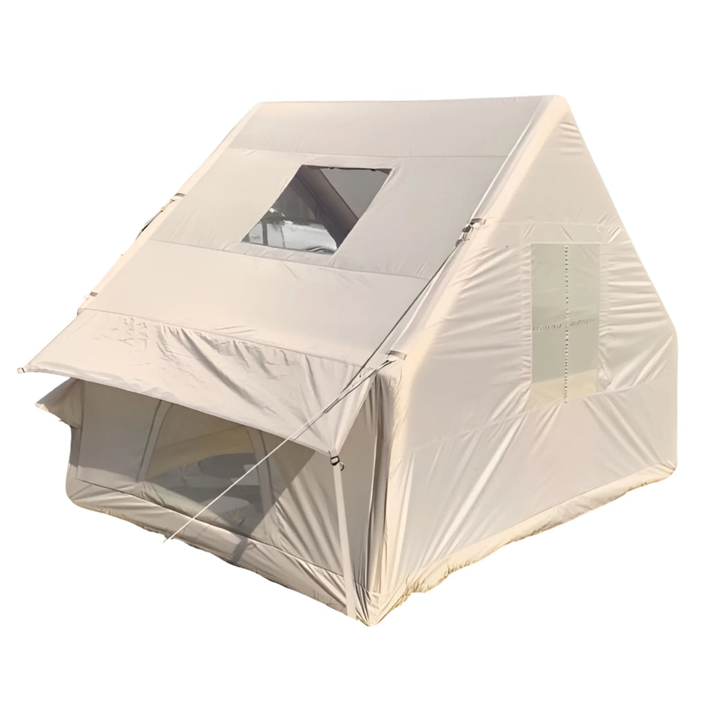 WETS Inflatable Tent for Camping, 1-6 Person Blow-up Air Tent, Easy Setup Waterproof Windproof Cabin Tent, 4 Seasons Family Glamping Tent House _Clearance Camping Tent