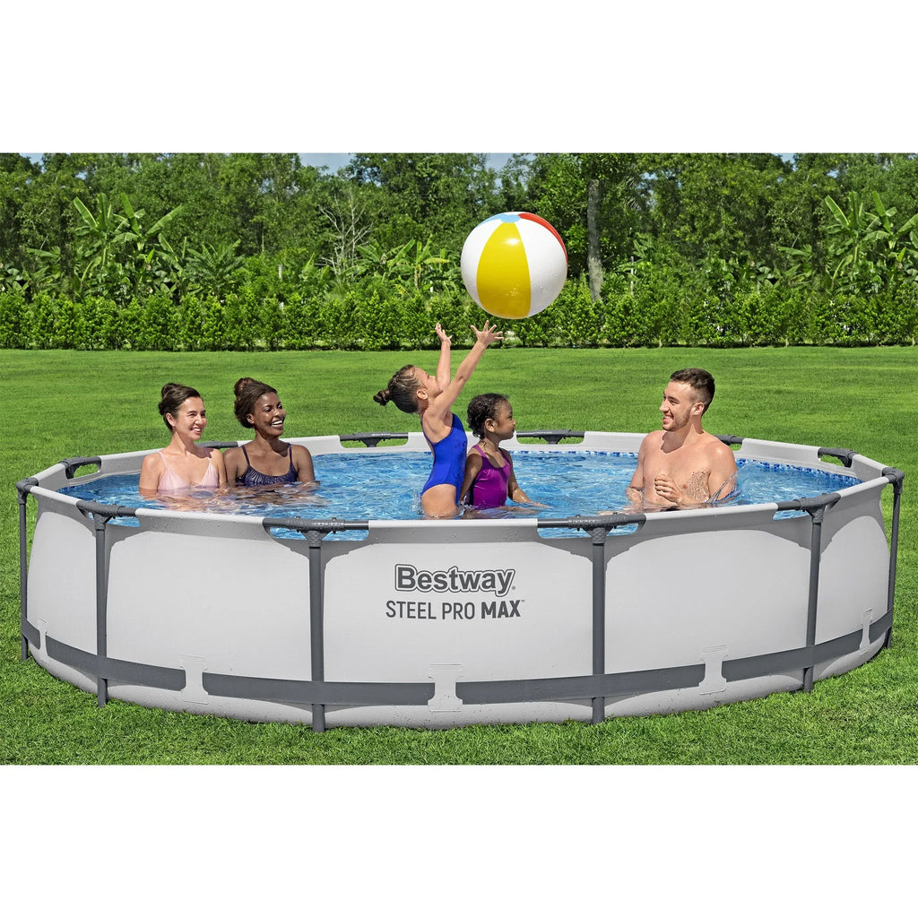 2026 NewBestway Steel Pro MAX 10' x 30" Above Ground Pool Set Round