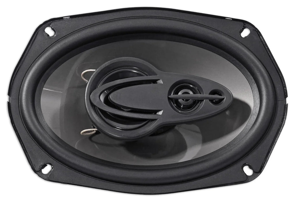2026 New(4) Rockville RV69.4A 6x9" 1000w 4-Way Car Speakers+Quad Speaker Enclosure Box