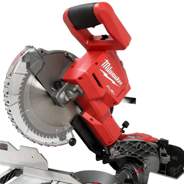 M18 FUEL 18V Lithium-Ion Brushless Cordless 10 in. Dual Bevel Sliding Compound Miter Saw with Stand (Tool-Only)