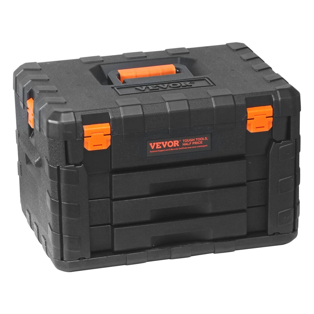 Mechanics Tool Set and Socket Set, 1/4" 3/8" 1/2" Drive Deep and Standard Sockets, 450 Pcs SAE and Metric Mechanic Tool Kit with Bits, Hex Wrenches, Combination Wrench, Accessories, Storage Case