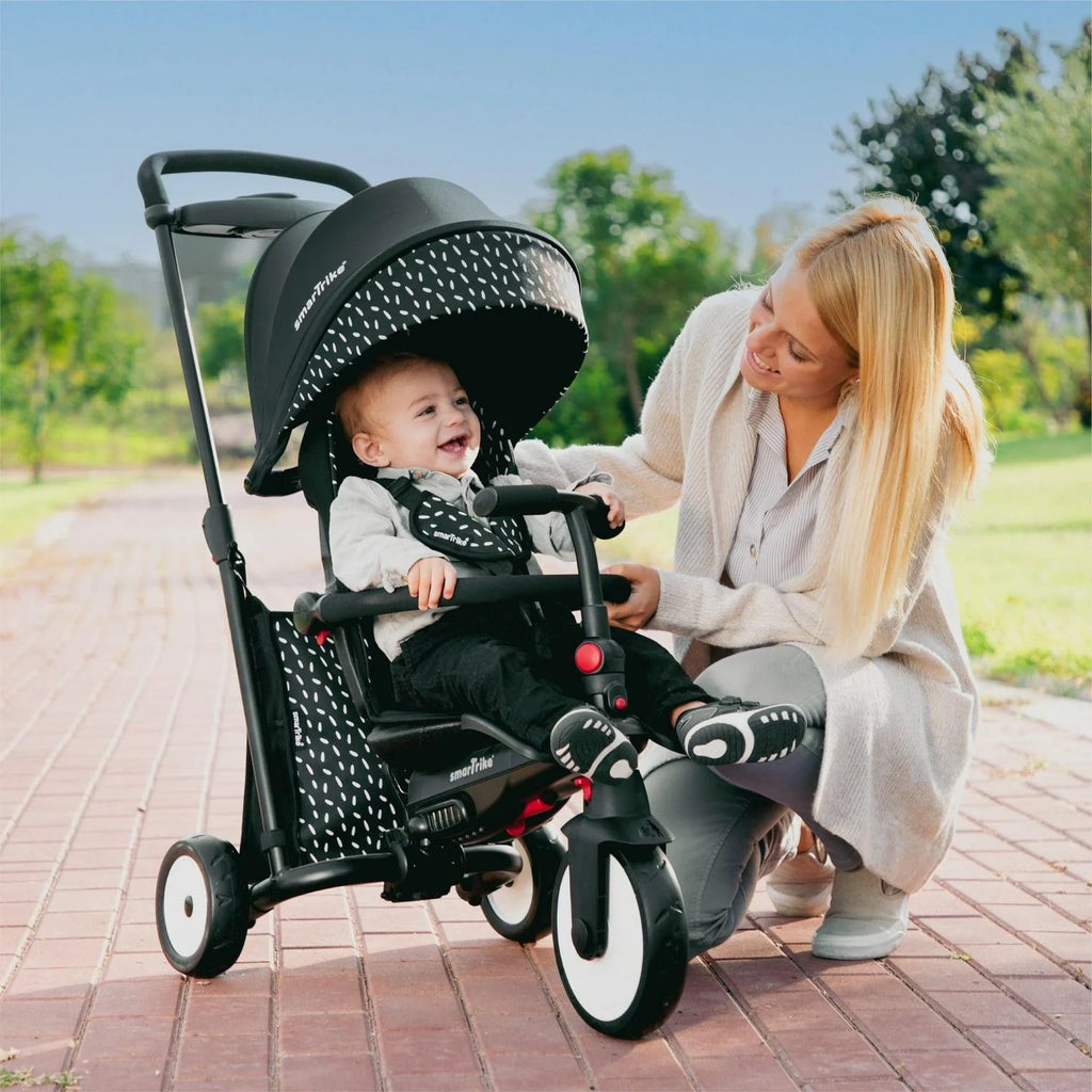 2026 NewsmarTrike 6 in 1 Modular Toddler Stroller Tricycle with 1 Handed Steering