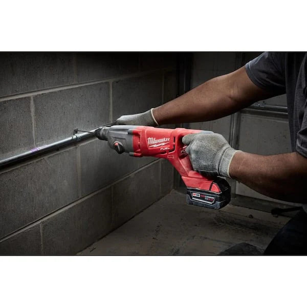 M18 FUEL 18V Lithium-Ion Brushless Cordless 1 in. SDS-Plus D-Handle Rotary Hammer (Tool-Only)