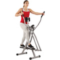 2026 NewSunny Health & Fitness SF-E902 Air Walk Trainer Glider w/ LCD Monitor