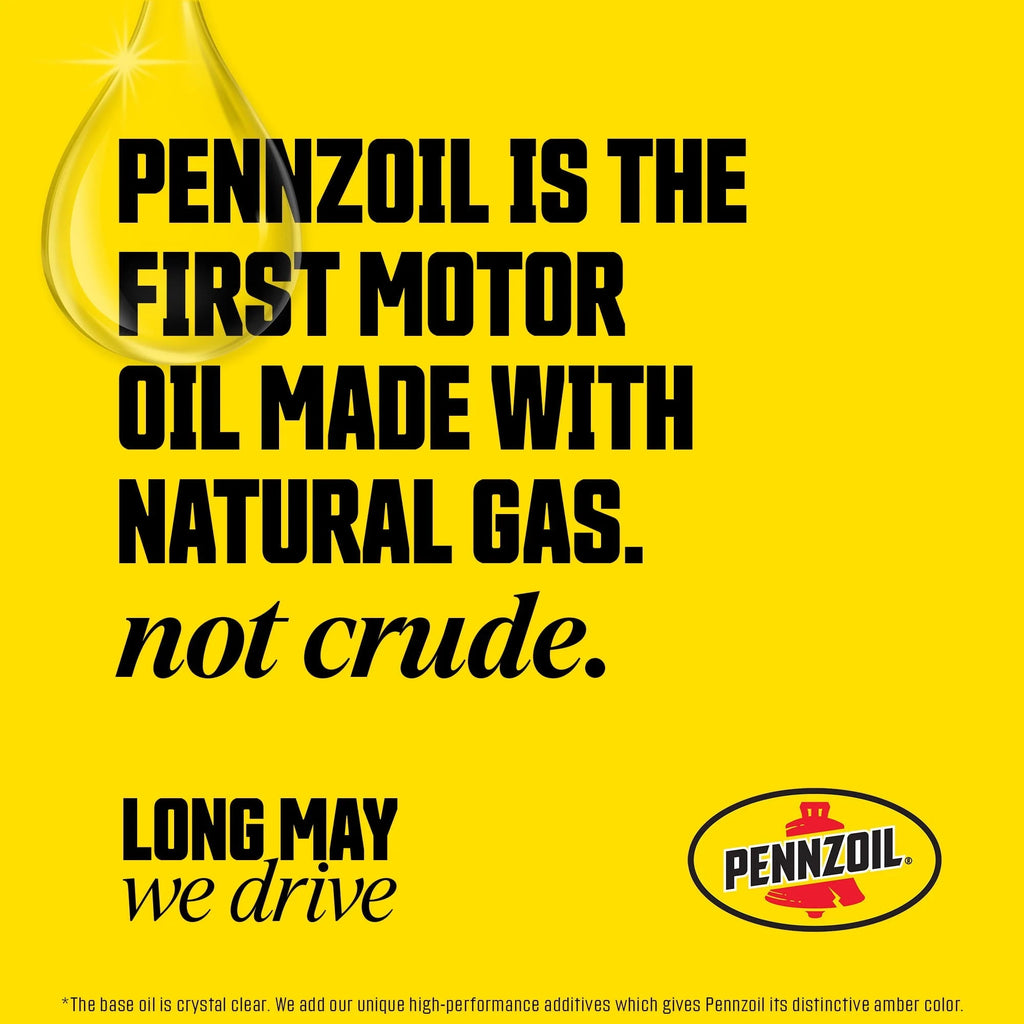 Pennzoil Platinum Full Synthetic 5W-30 Motor Oil, 5-Quart