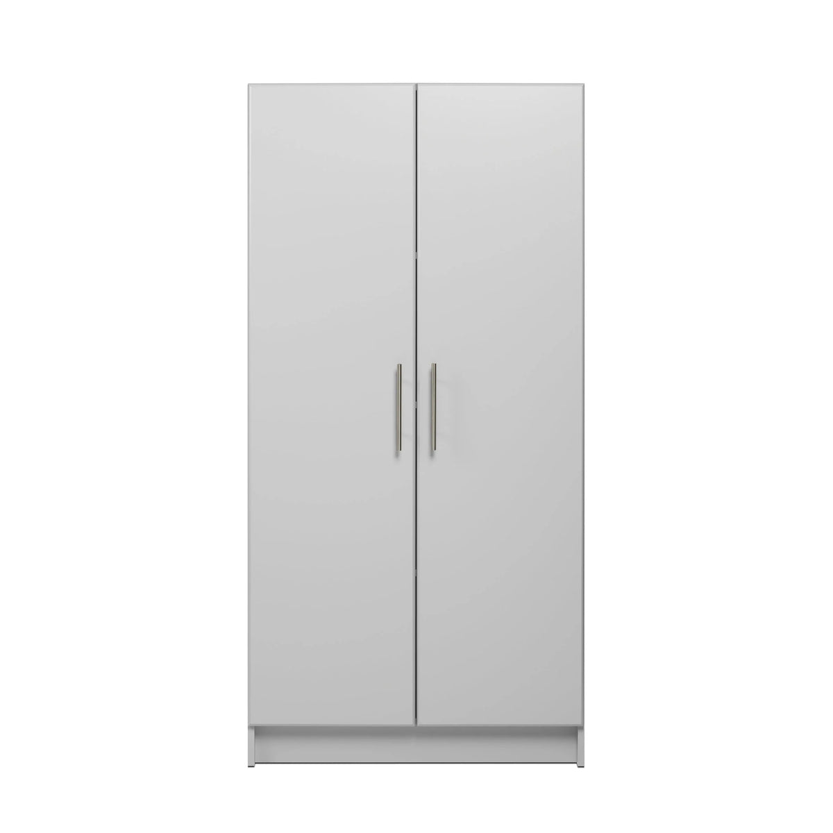 2026 NewPrepac Elite 2 Door Standing Storage Cabinet, Light Gray