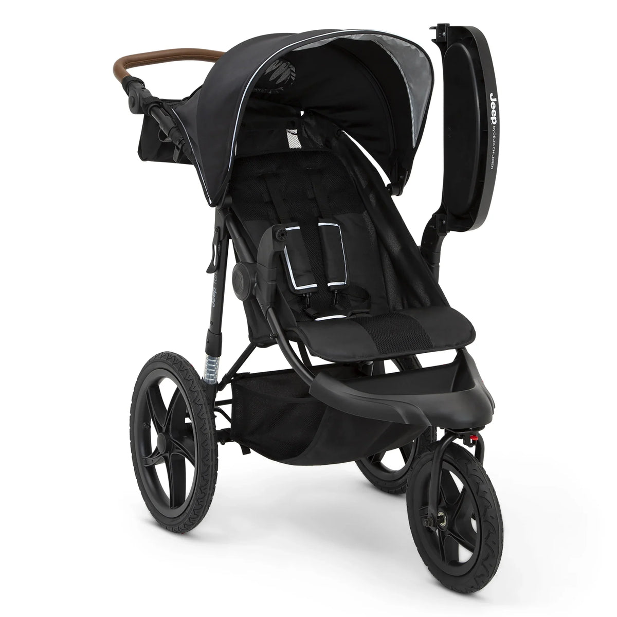 2026 NewJeep TurboGlyde Jogging Stroller by Delta Children, Black