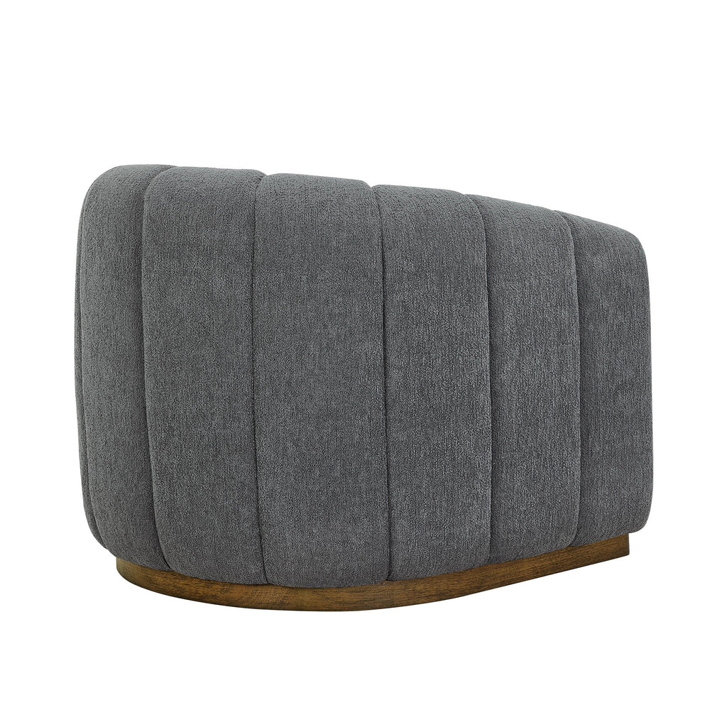 2026 NewBetter Homes & Gardens Lillian Accent Swivel Chair, Cream Linen
