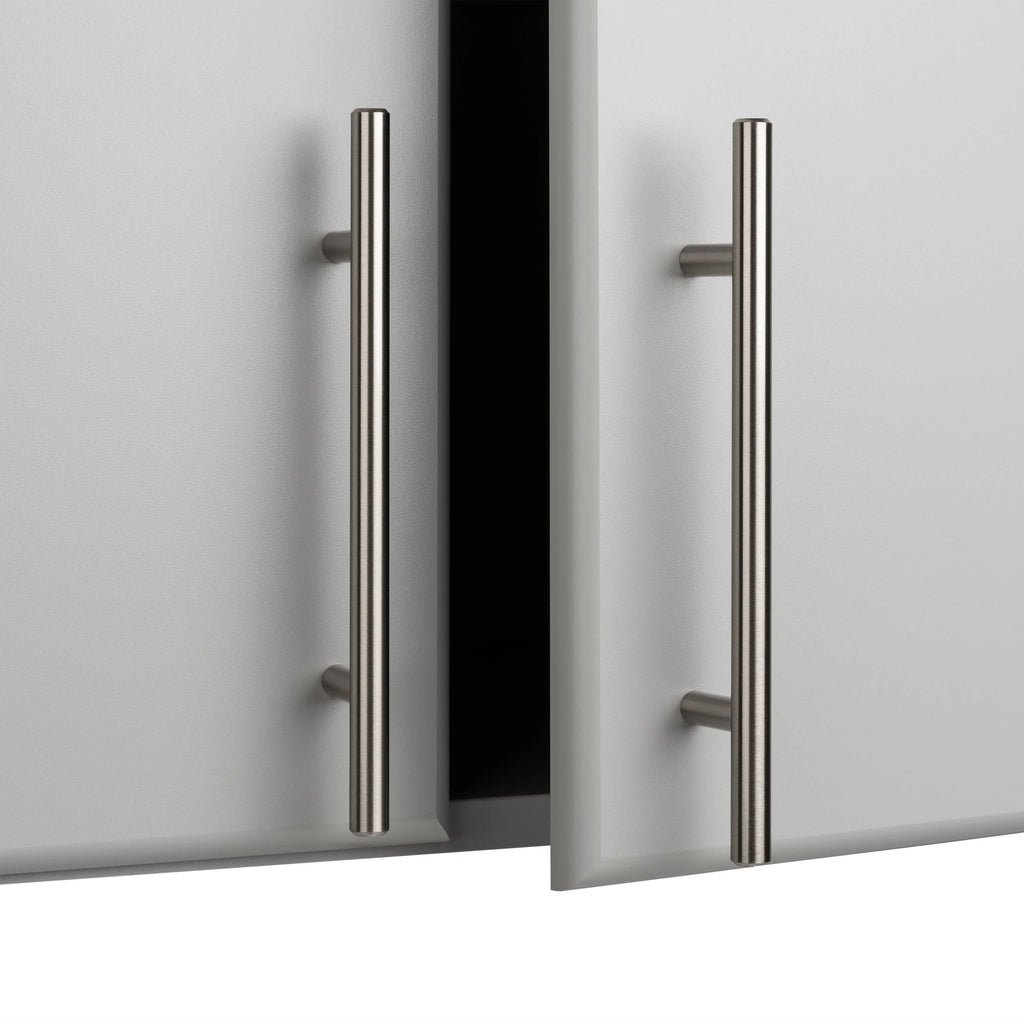 2026 NewPrepac Elite 2 Door Standing Storage Cabinet, Light Gray