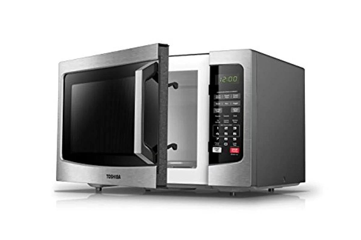 2026 NewToshiba 1.2 cu ft Countertop Microwave Ovens in Stainless Steel