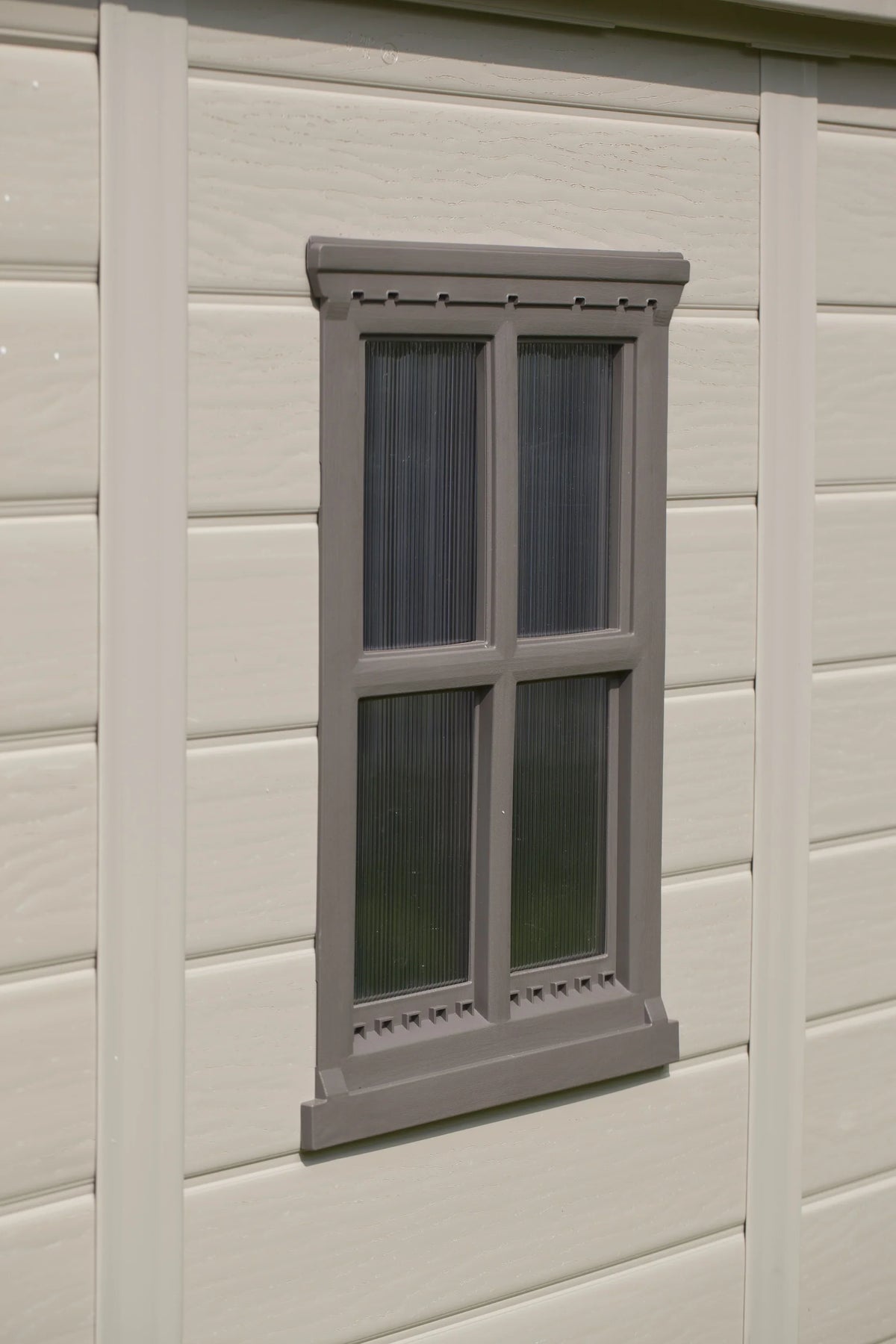 2026 NewKeter Factor 8 x 11 Foot All Weather Resin Outdoor Storage Shed, Taupe