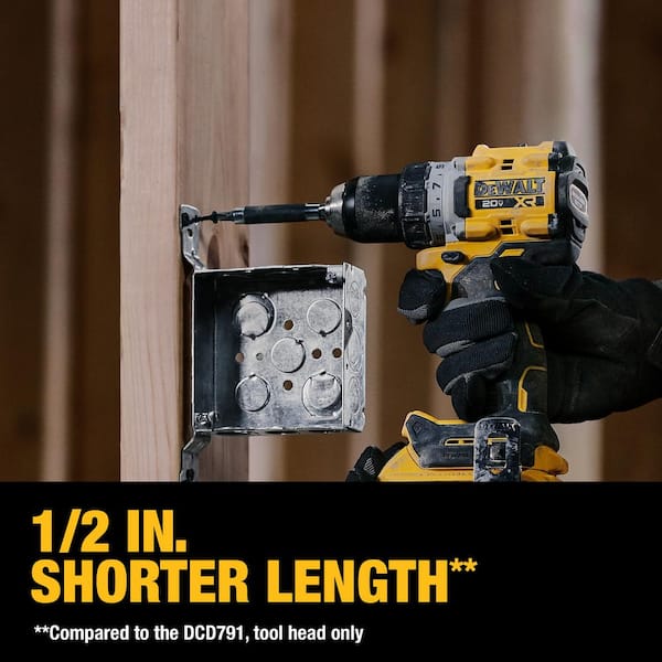20V Lithium-Ion Cordless Brushless Drill Driver/Impact Driver 2 Tool Combo Kit with (2) 2.0Ah Batteries and Charger