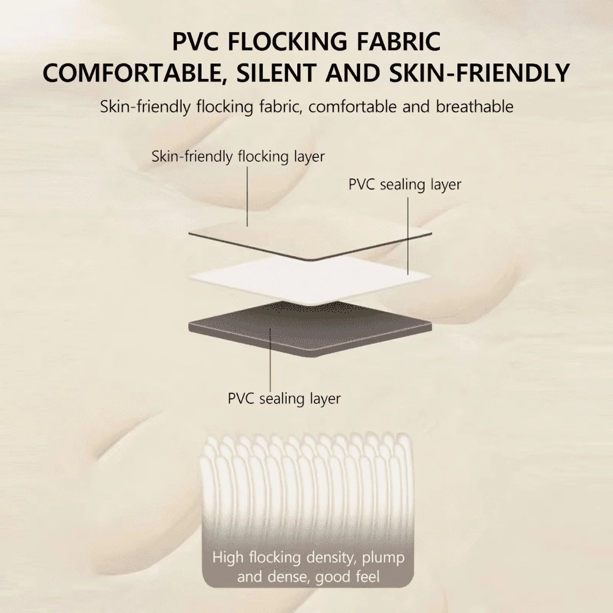 Car Inflatable Mattress For Tesla Model Y Juniper 2021-2025 PVC Flocking Portable Foldable Travel Bed Outdoor Travel Camping Air Mattress