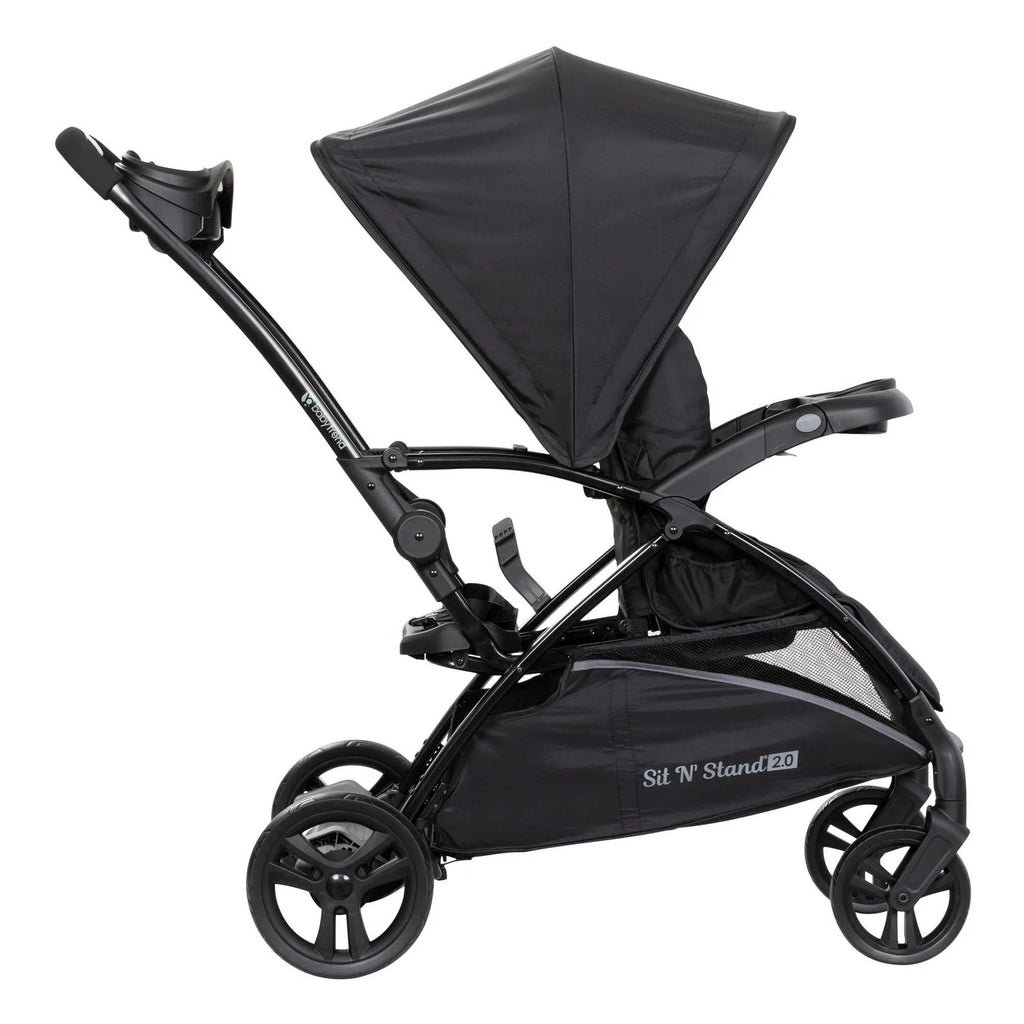 2026 NewBaby Trend Sit N- Stand 2.0 Stroller. Simply Grey