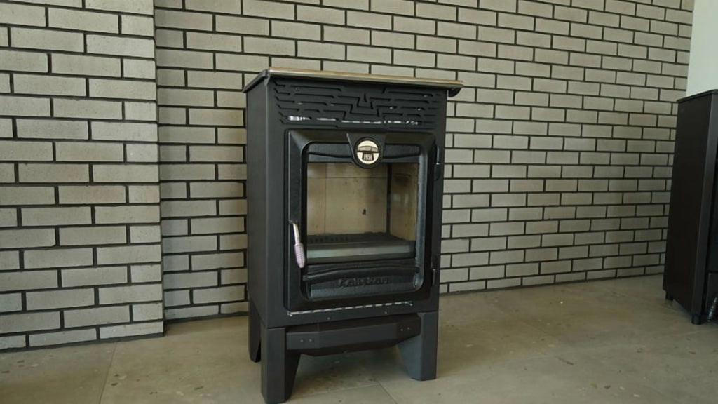 Indoor Multifunctional Wood Burning Stove with Box, Overtop Cooking Stove, Wood Burning Stove, Fire Pit, Tiny House, Fire Place, Farm House