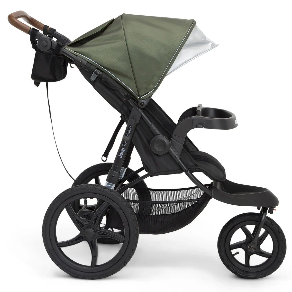 2026 NewJeep TurboGlyde Jogging Stroller by Delta Children, Black