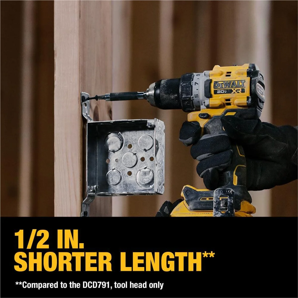 DEWALT 20V MAX Brushless Cordless Drill & Impact Driver Combo Kit with 2 Batteries & Charger -C DCK248D2