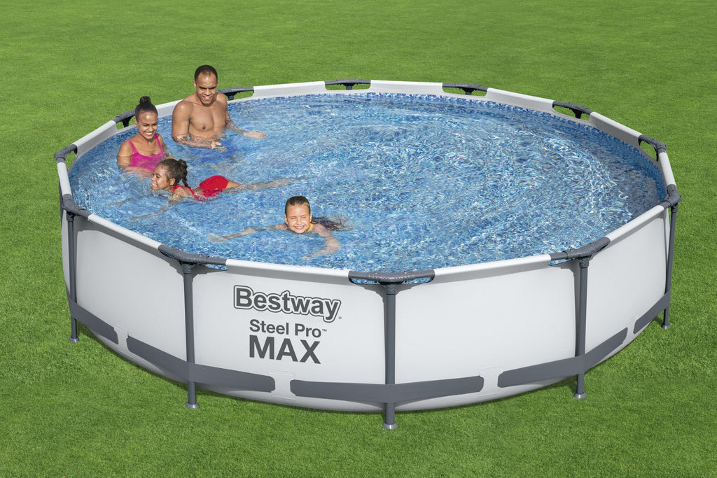 2026 NewBestway Steel Pro MAX 10' x 30" Above Ground Pool Set Round