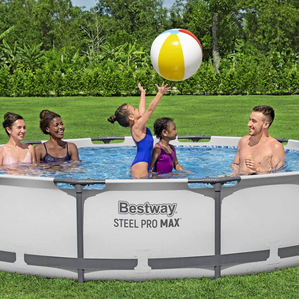 2026 NewBestway Steel Pro MAX 10' x 30" Above Ground Pool Set Round