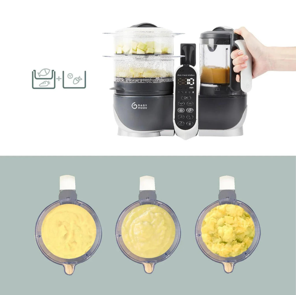 2026 NewBabymoov Duo Meal Station 6-in-1 multi-purpose baby food processor