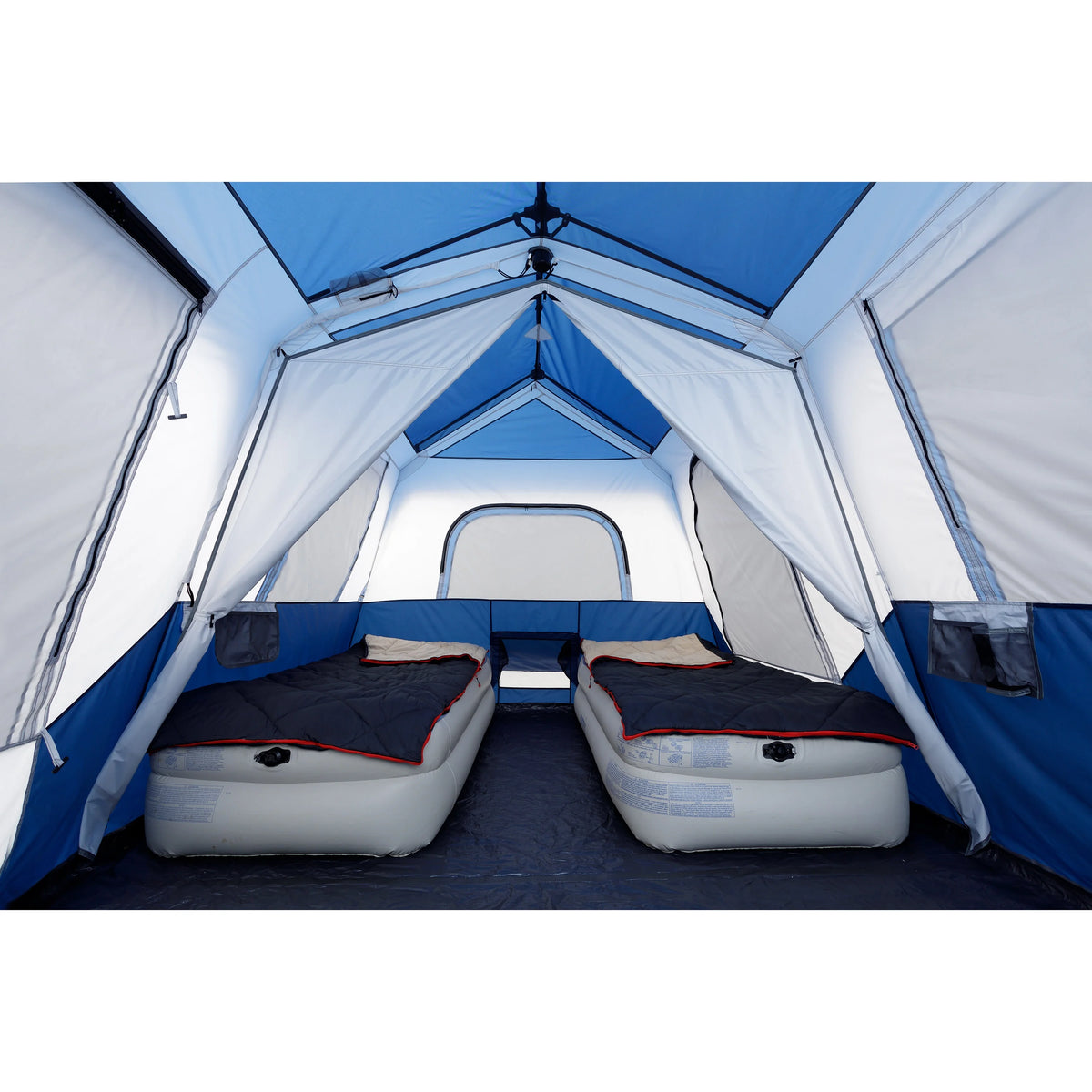 Ozark Trail 8-Person Instant Cabin Tent with LED Lighted Poles and Bluetooth Speaker